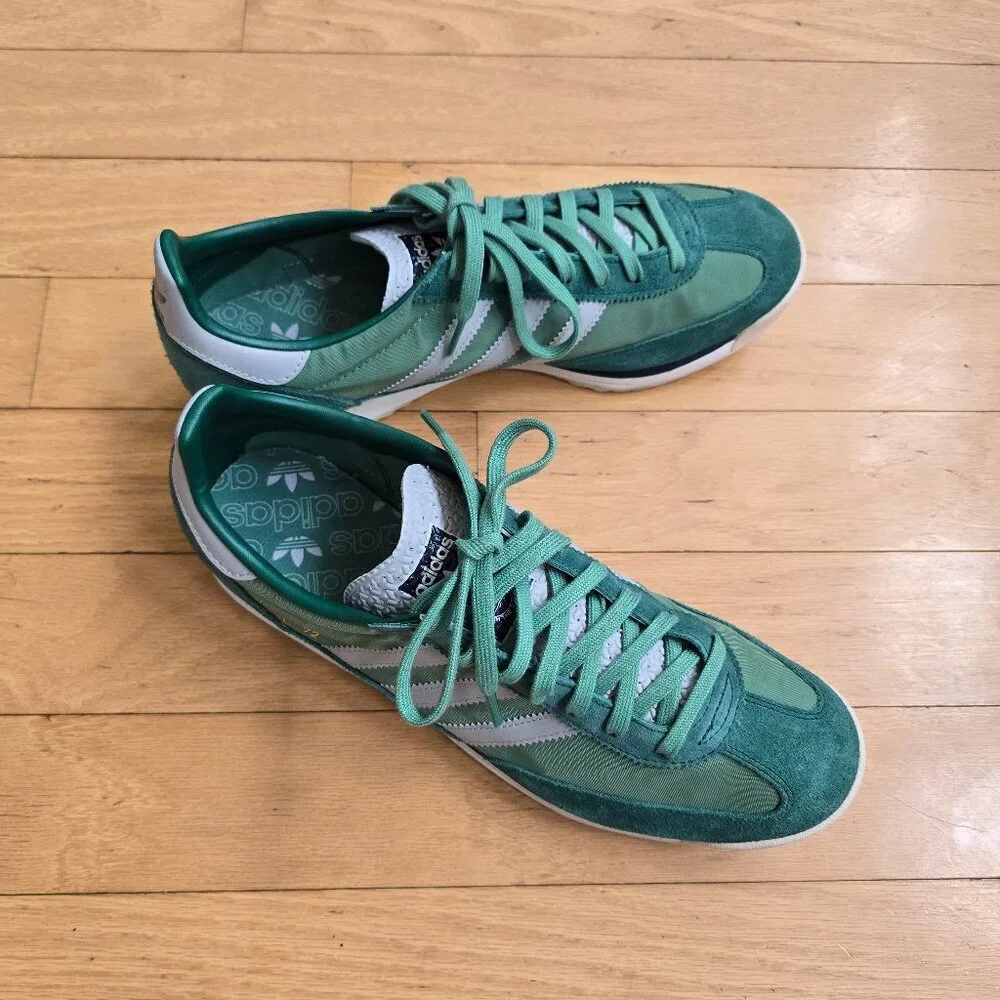 Adidas | SL 72 RS 'Collegiate Green' retro sporty sneakers | MENS 12